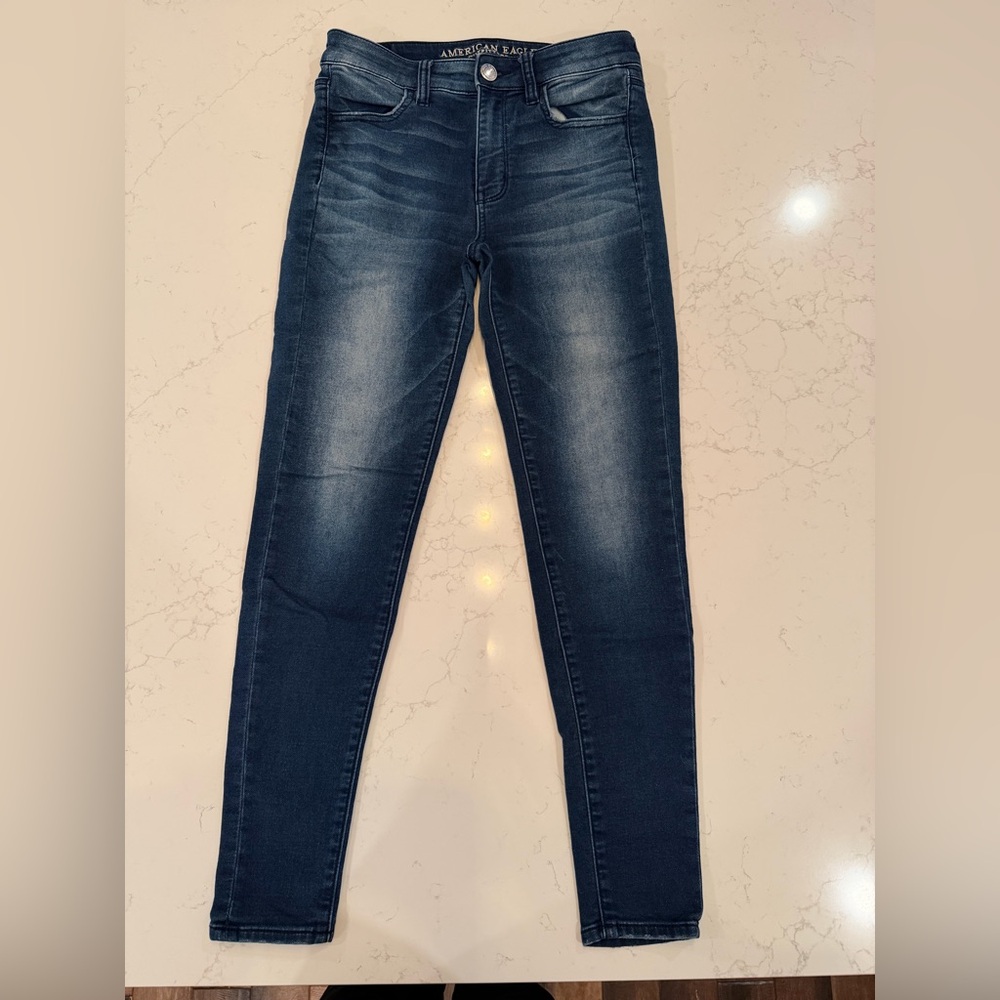 American Eagle Outfitters Dark Indigo Jeggings